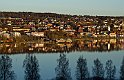 Stadsvy-aprilkväll